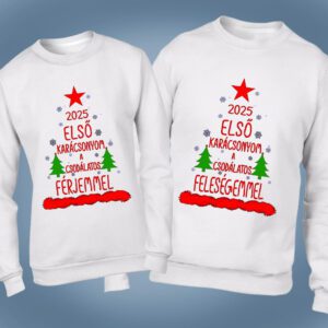 Első karácsonyom, páros pulóver.