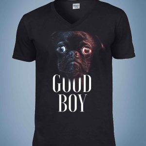 Pug "Good Boy" - kutyás póló