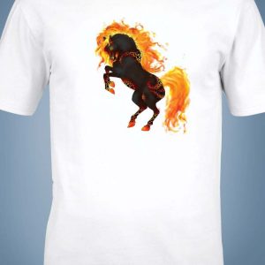 Fire horse 2 - lovas póló