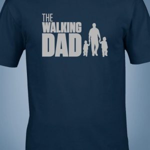 The Walking Dad+2 gyermek - családi póló